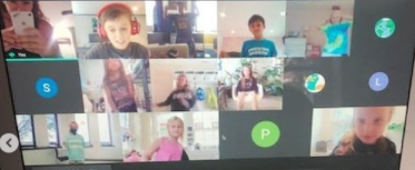 PennCharter's tweet photo. Three cheers to our students in distance learning! We're so glad you're part of our community and look forward to a time when we can see you in person again. #PCcommunity #PCDistanceLearning #InThisTogether https://t.co/w1uBlNAdqL