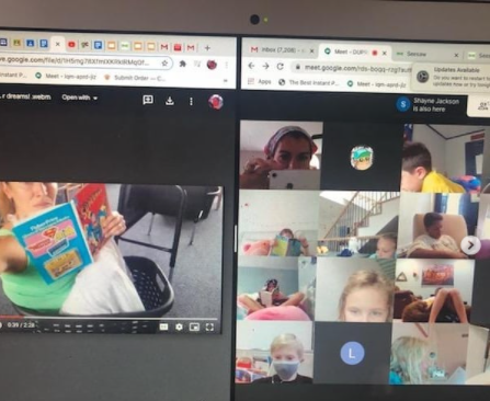 PennCharter's tweet photo. Three cheers to our students in distance learning! We're so glad you're part of our community and look forward to a time when we can see you in person again. #PCcommunity #PCDistanceLearning #InThisTogether https://t.co/w1uBlNAdqL