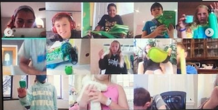 PennCharter's tweet photo. Three cheers to our students in distance learning! We're so glad you're part of our community and look forward to a time when we can see you in person again. #PCcommunity #PCDistanceLearning #InThisTogether https://t.co/w1uBlNAdqL
