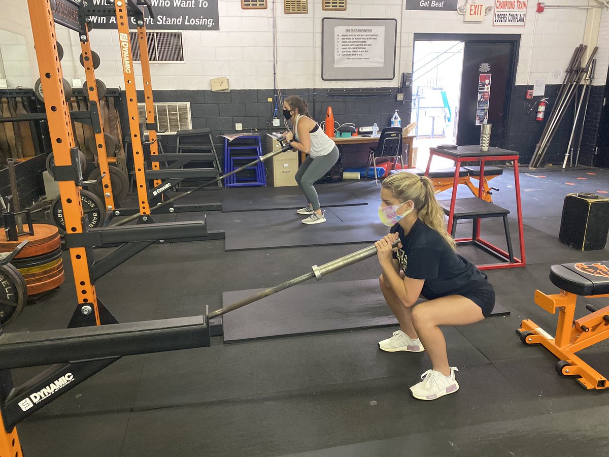 WWHS_PE's tweet photo. Our A day ladies busting out some corner squats today. Great job ladies! #PE4Life #WorkingInTheHotBox
@WestWilkesHS https://t.co/9BtjeipgTj