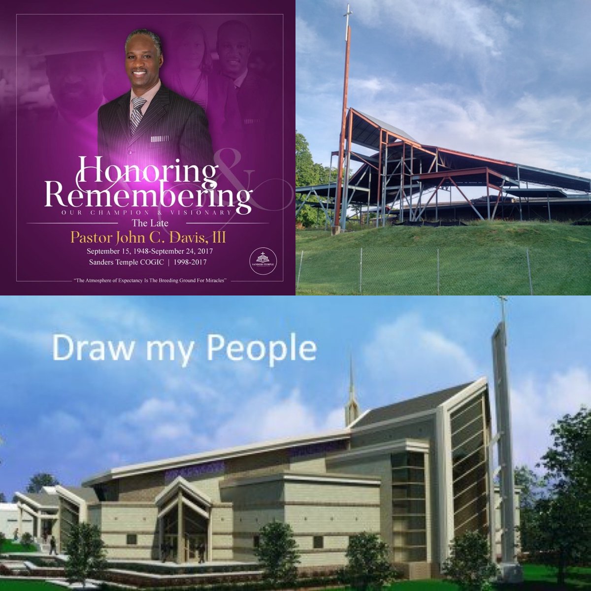 sanderstemple's tweet photo. 72 years ago a gift was given to the world.  For 19 Years we benefited from his stellar leadership and the fatherly spirit he shepherded Sanders Temple with.   Happy Heavenly Birthday, Pastor John C. Davis, III.  Thank You For All You Did To Make Us Better!!! https://t.co/jzkmjCocOo