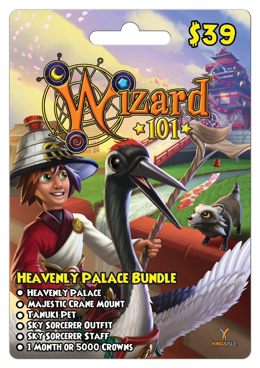 lOhSNaPl's tweet photo. HUGE GIVEAWAY!!!
From Now til Sep 25 11:59pm PST, Follow this account and retweet this tweet to be entered into a raffle for a chance to WIN the Heavenly Palace Bundle. 
#Wizard101 #Giveaway https://t.co/5Bid1lYzVl