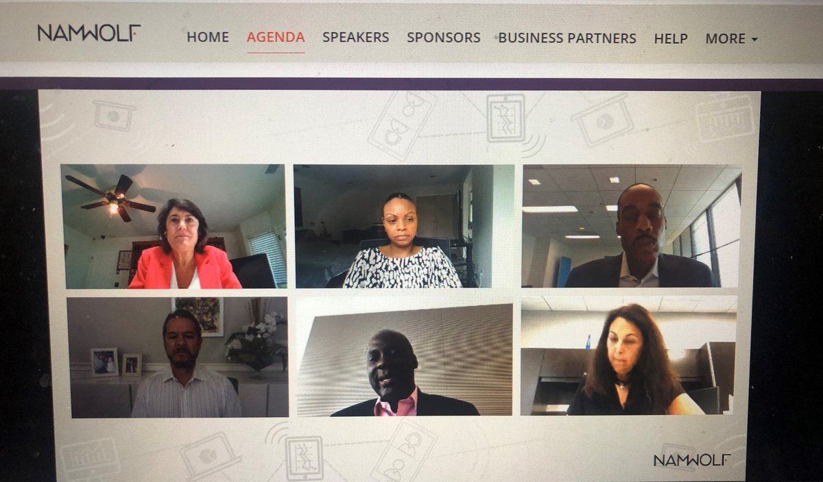 JURISolutions's tweet photo. JURISolutions Legal (JSL) is a proud sponsor of this year's @NAMWOLF Virtual Annual Meeting! We're attending the General Counsel Panel now and we're looking forward to the rest of #NAMWOLFweek! https://t.co/bWHw1WFuOW