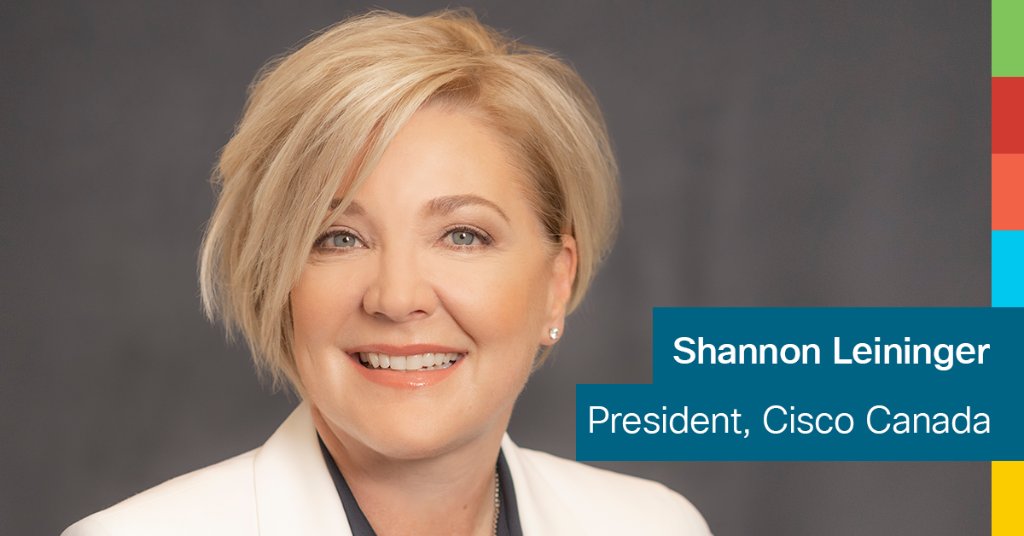 We are excited to announce that Shannon Leininger has been named as the new President of Cisco Canada. Shannon is a 13-year Cisconian who will help define Cisco Canada’s next phase of business transformation. Welcome to the team @shanvan10! #WeAreCisco