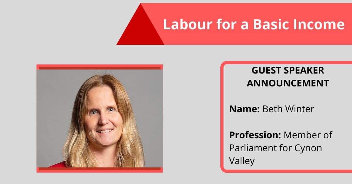 Labour4UBI's tweet image. We are proud to announce that the fantastic @BethWinterMP will be one of our fantastic guest speakers at our launch event! 

Are you open to the idea of a Basic Income? You can sign up to the event here 👉 actionnetwork.org/forms/labour-f…

#BasicIncome #Labour4UBI