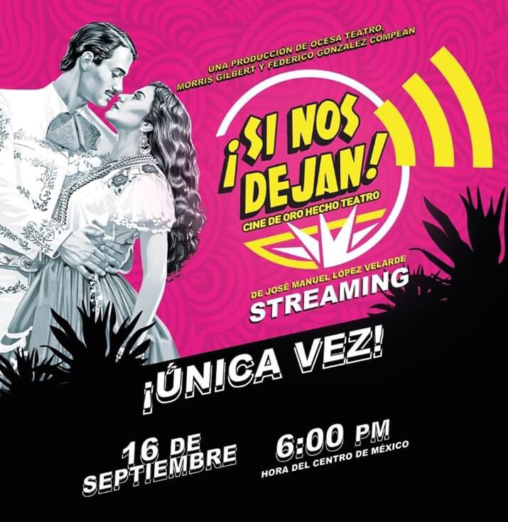 Soy fan... era hermoso lo que se veía en escena, la historia se contaba de una manera maravillosa. Si no la vieron, mañana tienen una oportunidad. El teatro es en vivo, pero no dudo que el streaming estará a la altura de esta belleza de obra. NO SE LA PIERDAN!!! #SiNosDejan