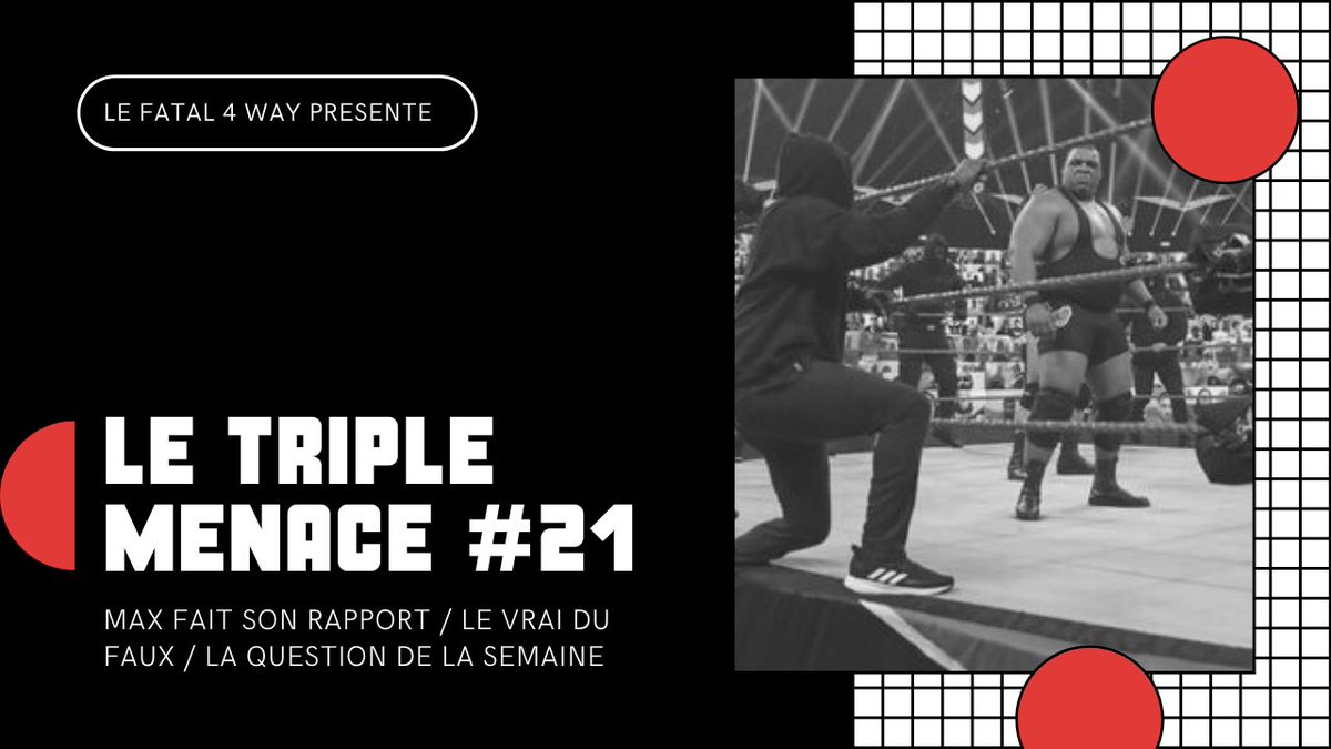 fatal_way's tweet photo. Vous êtes au bon endroit. 

Rejoignez nous pour un #TripleMenace au COMPLET ! 🎙🔴

Et n’oubliez pas : vous êtes tous très bons. #LTM 

<https://t.co/1oLG5UDtyV> https://t.co/4lhM3AmC87