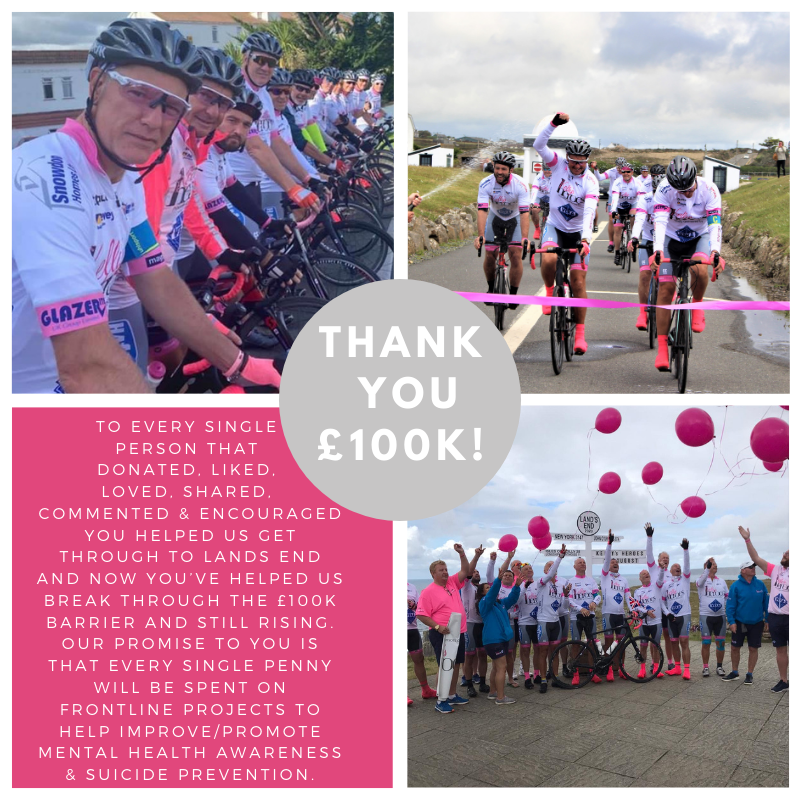 kellysheroes_'s tweet image. We’ve hit the £100k mark so in truth the figure is closer to £120k with gift aid. The final total will be announced early 2021 but to everyone thank you for your support, together we can help make changes for the better ❤️❤️❤️ #talkingsaveslives #suicideprevention…