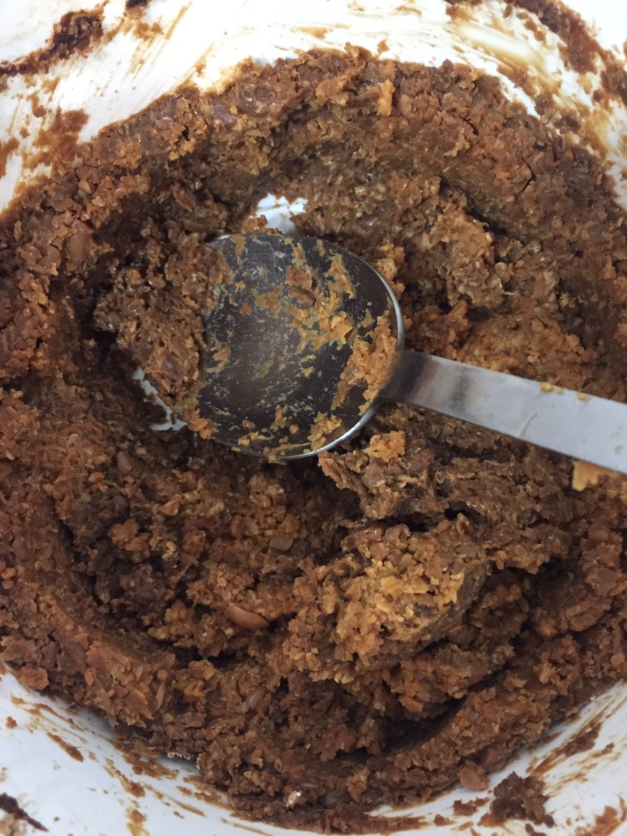 It looks funky but after a year of fermentation of organic soya beans, my homemade miso is ready for bottling. The smell is heavenly and I am looking forward to the positives of the probiotic culture. #miso #fermentation #homemademiso #fermentingmiso #chef #vegan #veganmiso