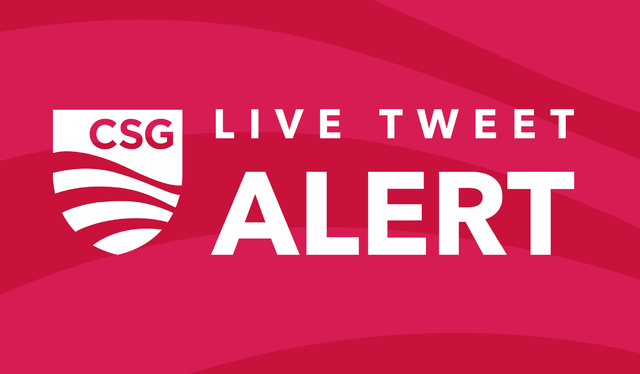 CSGovts's tweet photo. We’re LIVE with our CSG Forecast for Legislative Leaders: Searching for New State Revenues — Growing Green. Want to stay updated in real time? Turn on tweet notifications and stay tuned to this thread for live coverage and updates. 

#CSGForecast21 https://t.co/fqXkOzYmCf