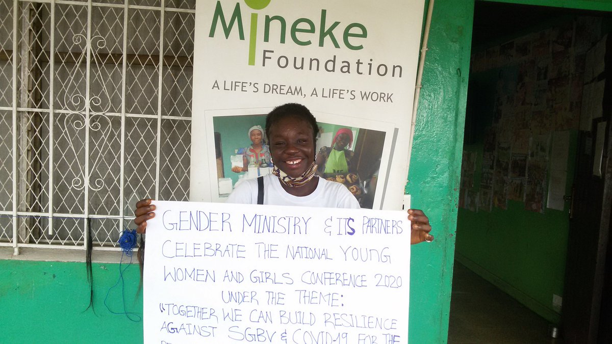 Happy #InternationalDayofTheGirlChild! We celebrate girls as they inspire, break boundaries and take charge of their own future. Like the girls in our Girls Club, who earlier this year participated in the National Young Women &amp; Girls Conference via Zoom. You go, girls!