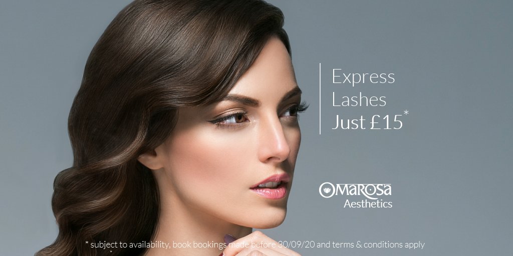omarosabeauty's tweet photo. Get your #ExpressLashes for less at Omarosa, call us today on 0121 745 4288 to book yours for just £15 #SolihullHour
*Subject to availability and valid for bookings till Sept 30th 2020 https://t.co/eXwn56sM7C