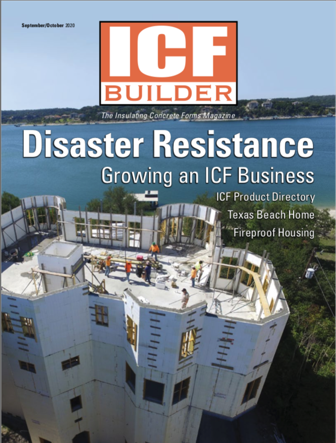 ICFBuilderMag's tweet photo. Have you seen the Sept/Oct edition of #ICFBUILDERMAGAZINE about #DISASTERRESISTANCE, growing and ICF Business, ICF Product Directory, #TEXASBEACHHOME and #FIREPROOFHOUSING? If not you are missing out, come check it out at https://t.co/5CZUx6dQMf https://t.co/ABKbmHbKm5