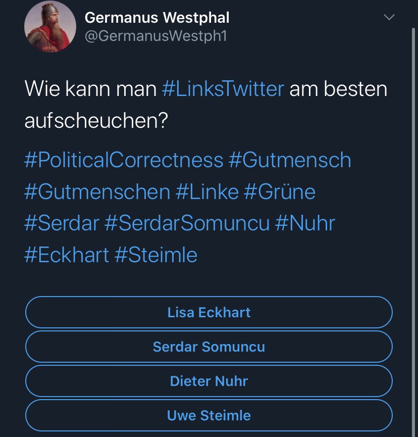 Zum Abschluss möchte ich Serdar Somuncu noch zu seinen neuen Fans gratulieren, die hat er sich redlich verdient. 

If it looks like a duck and quacks like a duck, it probably is a duck. <a href="/radioeins/">radioeins</a>