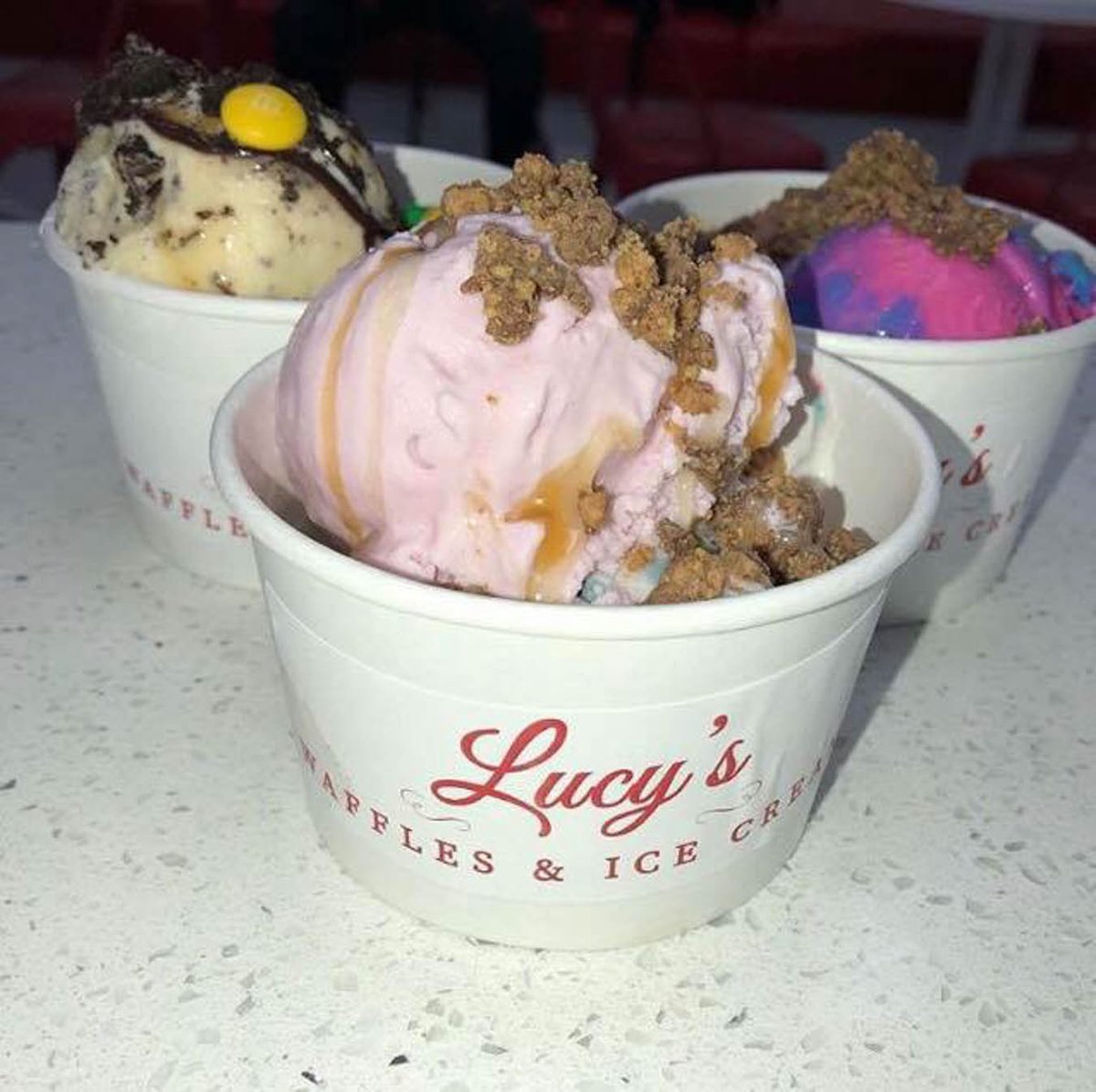Lucy's Waffles &amp; Ice Cream offers the best Ice Cream Cups services compared to our competitors in the LasVegas area. Visit our location to learn more information! #IceCream #ThriftyIceCream bit.ly/2TPPC1p