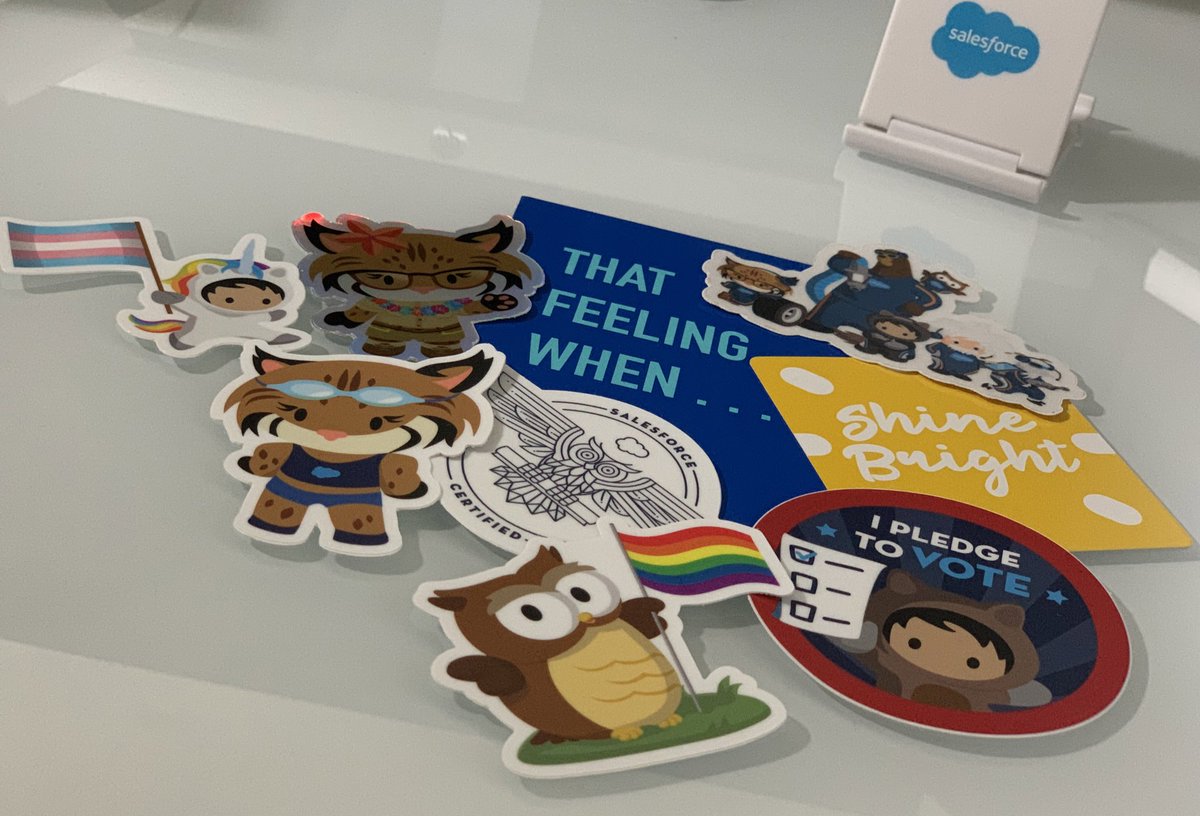 sfdcKokua's tweet image. TFW... you receive THE best stickers from #salesforcePrincess! 🤩 #SalesforcePrincessMailingList