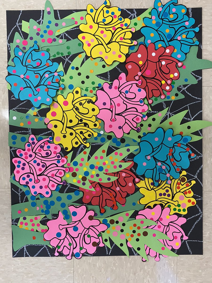 Celebrating International Dot Day with Yayoi Kusama inspired art!@SLESuns