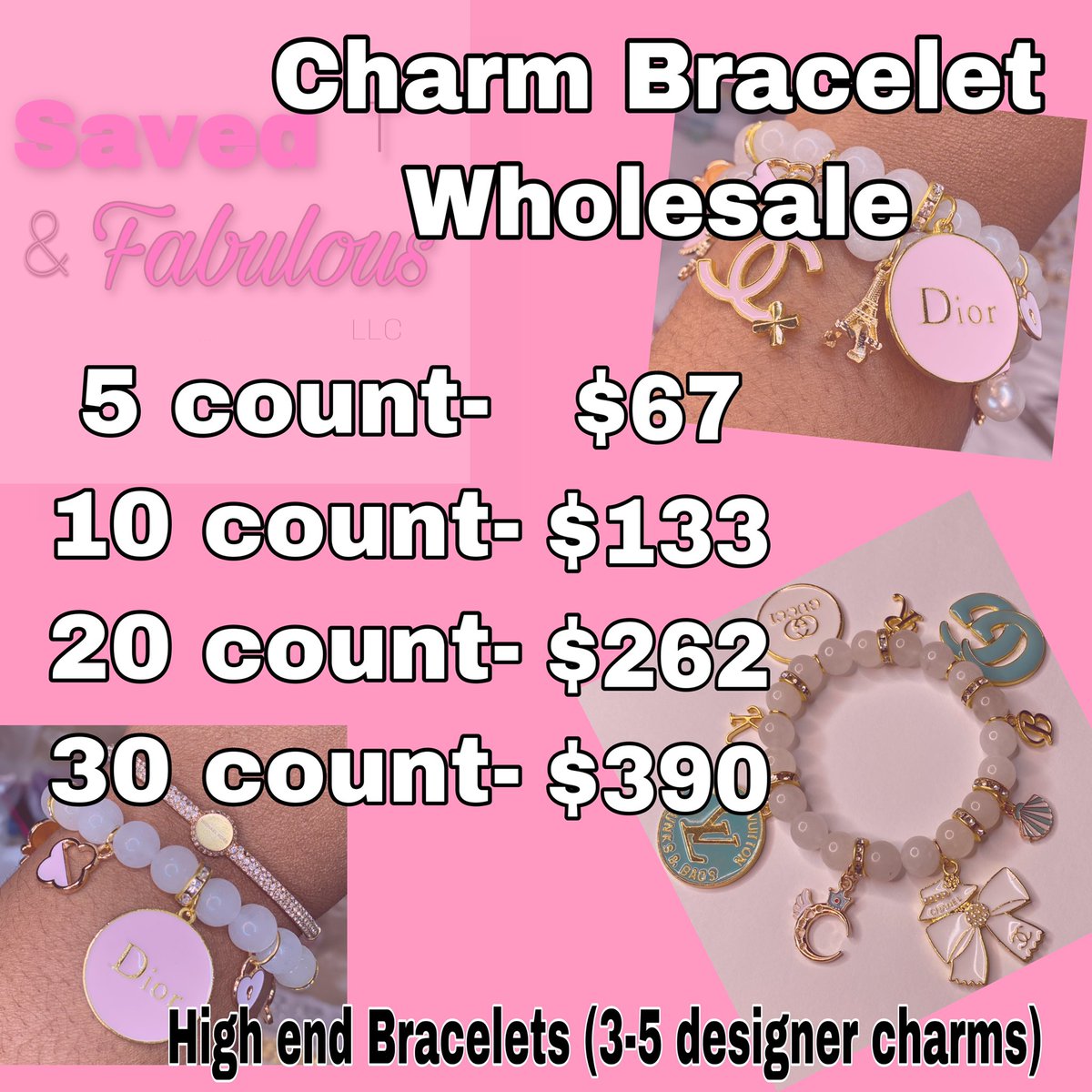 savedandfabulo1's tweet photo. Let me help you upscale your business or even start you business Sis💗💗 wholesale will be available on the site Friday!  Shop https://t.co/AQCBYvovxB #designercharms #CharmBracelets #lipglossbusiness #lipglossboss #bossbabe #charmbraceletwholesale https://t.co/RuNeFCupOZ