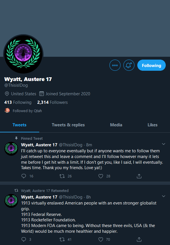 47. Wyatt's back from his latest ban and gets a signal boost from Qtah.
