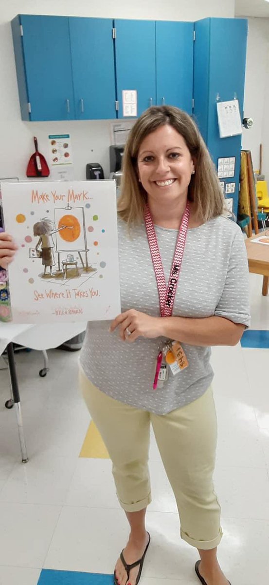 PrekMsJohnson's tweet photo. We made our mark today! Did you?! #InternationalDotDay2020 https://t.co/6BNF9pBumn