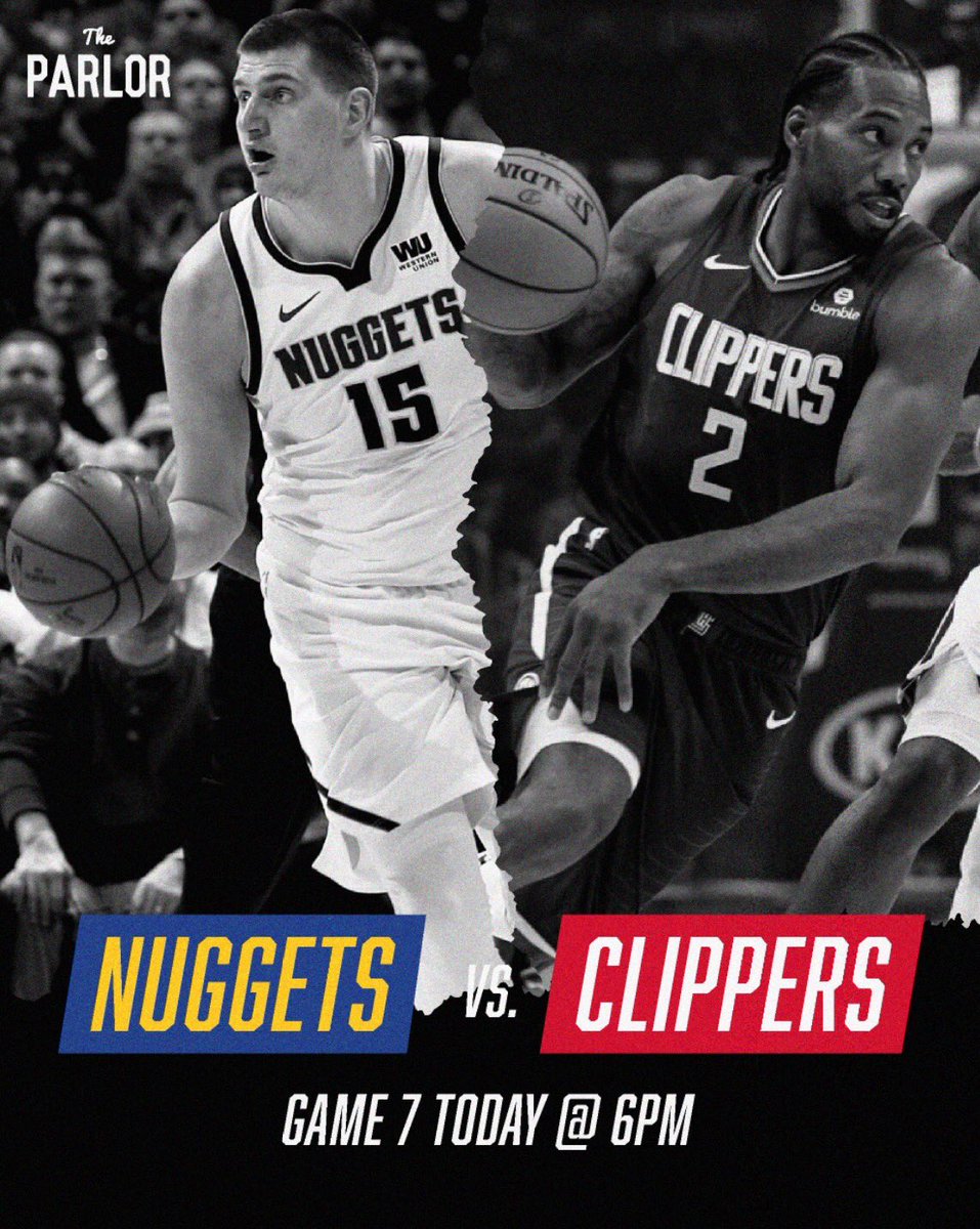 Can’t go wrong with an @nba playoffs doubleheader, right? 🏀 Join us for game 1 of the ECF w/ the @celtics vs @miamiheat at 3:30pm followed by a huge game 7 w/ the @laclippers vs the @nuggets at 6pm. Reservations are highly recommended so email us at contact@theparlorca.com.