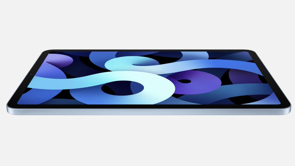 TechnicalGuruji's tweet photo. New #iPadAir is here

-10.9" Liquid Retina Display
-TouchID 
-A14 Bionic Chip
-USB-C
-7MP Selfie/12MP Rear Cam
-Stereo Speakers
-Apple Pencil Gen 2 Support
-Magic Keyboard Compatible

Starts $599

#AppleEvent https://t.co/BhBszdlFae