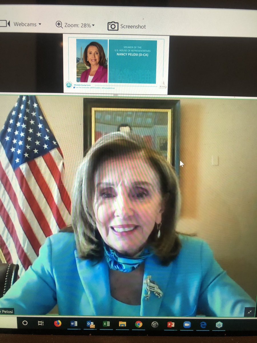 Great to hear <a href="/SpeakerPelosi/">Nancy Pelosi</a> talk about two of my favorite topics affordable housing and Baltimore! Thanks <a href="/AHTCCoalition/">AHTCC</a> and <a href="/HousingAdvGroup/">Housing Advisory Group</a> for hosting!