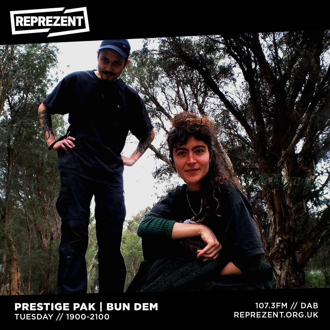 Prestige Pak (@prestigepakuk) on Twitter photo Huge show coming up at 7pm on <a href="/ReprezentRadio/">Reprezent 107.3FM</a> 🚨
Big club sounds from Bun Dem all the way from the Perth 🇦🇺
107.3FM / Reprezent.org.uk Huge show coming up at 7pm on <a href="/ReprezentRadio/">Reprezent 107.3FM</a> 🚨
Big club sounds from Bun Dem all the way from the Perth 🇦🇺
107.3FM / Reprezent.org.uk