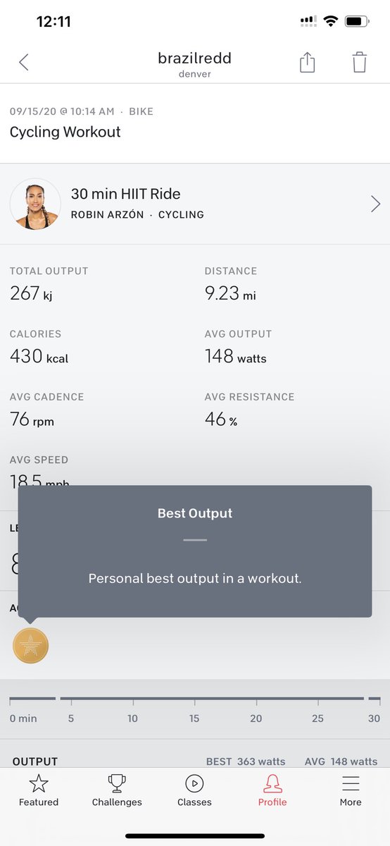brazilrubyG's tweet photo. Best personal output during my planning period (I work 5am-7am planning so I’m not skipping work)  and man I had some aggression to get out!!! #peletonmom #peletonteachers #wolfpack @RobinNYC https://t.co/UsajmZYoHb
