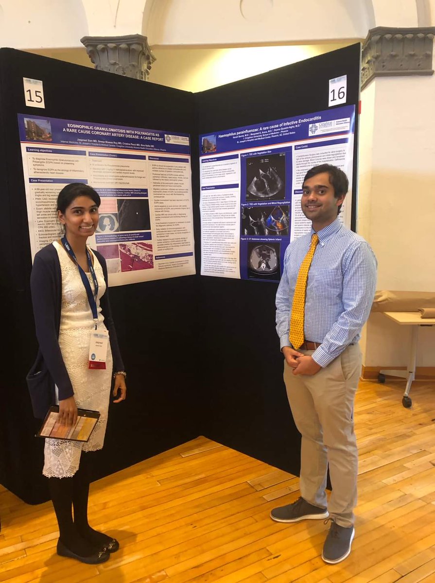 CreightonIMPhx's tweet photo. Who are we -
Creighton University Internal Medicine program in Phoenix
90+ residents
2 training sites
Strong focus on education
Focus on wellness
Serving vulnerable &amp; underserved
Check out our photos from pre-covid era 
#medtwitter #MedStudentTwitter #match2021 #residency https://t.co/Vr9ikA1lHr