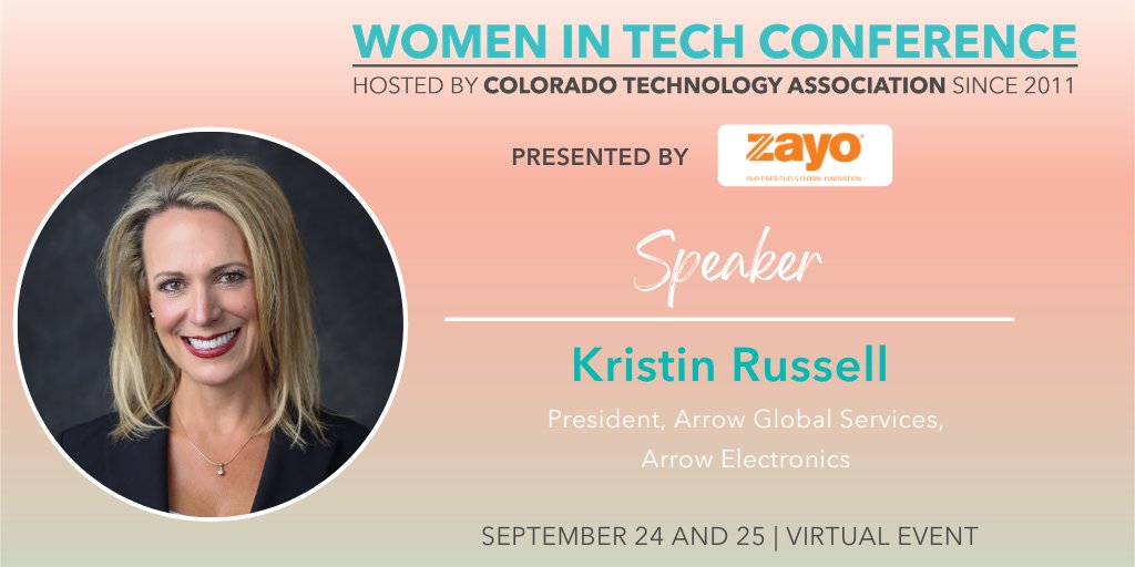 Thrilled to announce that I am speaking at the <a href="/ColoTechAsn/">Colorado Technology Association</a> #WIT2020 with Angie Hicks during her keynote! This two-day virtual conference will celebrate women across Colorado’s growing tech community. I hope to see you there! bit.ly/WIT-20