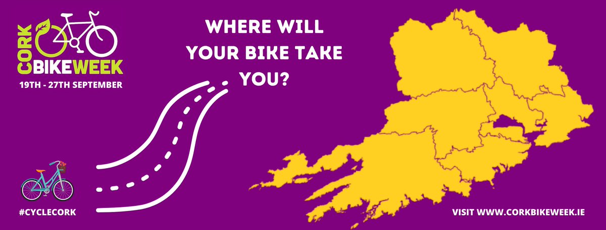 Corkcoco's tweet photo. Cork Bike Week is nearly here ๐ด๐ด๐ด
Check out all the events across the city and county here:
https://t.co/boOimu1WnQ
#cyclecork https://t.co/sOyslrP54e