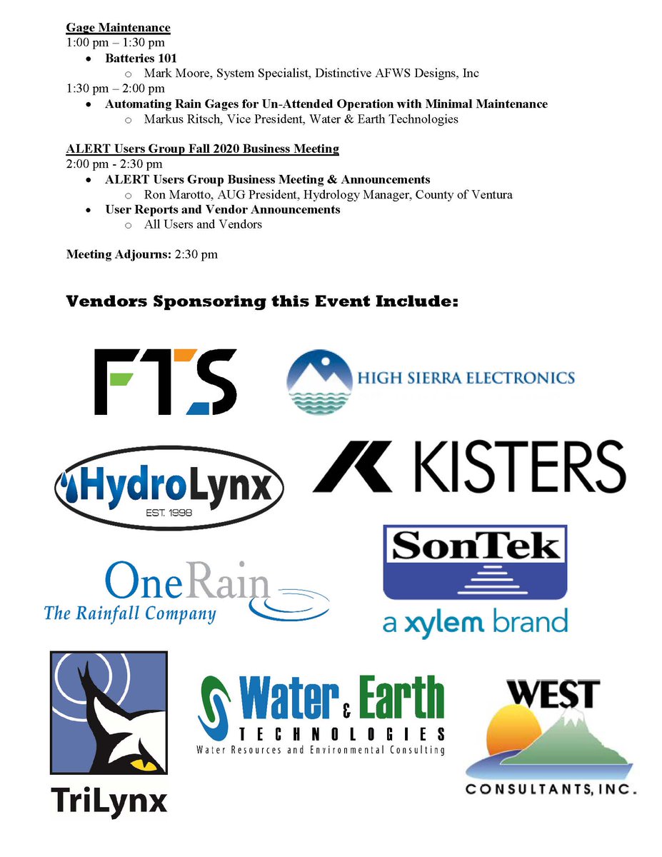 ALERT Users Group tweet media