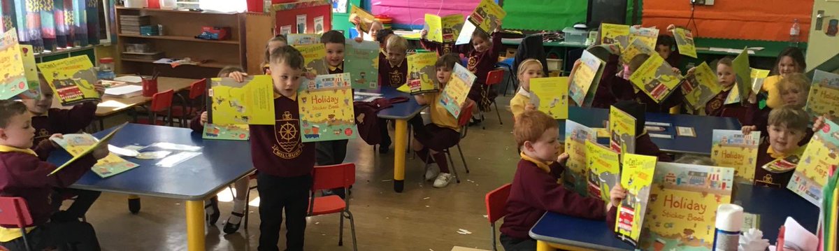 MillburnSchool's tweet photo. Our Year 1 and Year 7 children were thrilled to receive two lovely books today, supplied by @BookTrustNI . We hope our youngest and eldest pupils get hours of enjoyment from them! 📚
#millburnequalssuccess
#readandsucceed https://t.co/eWyleMtqme