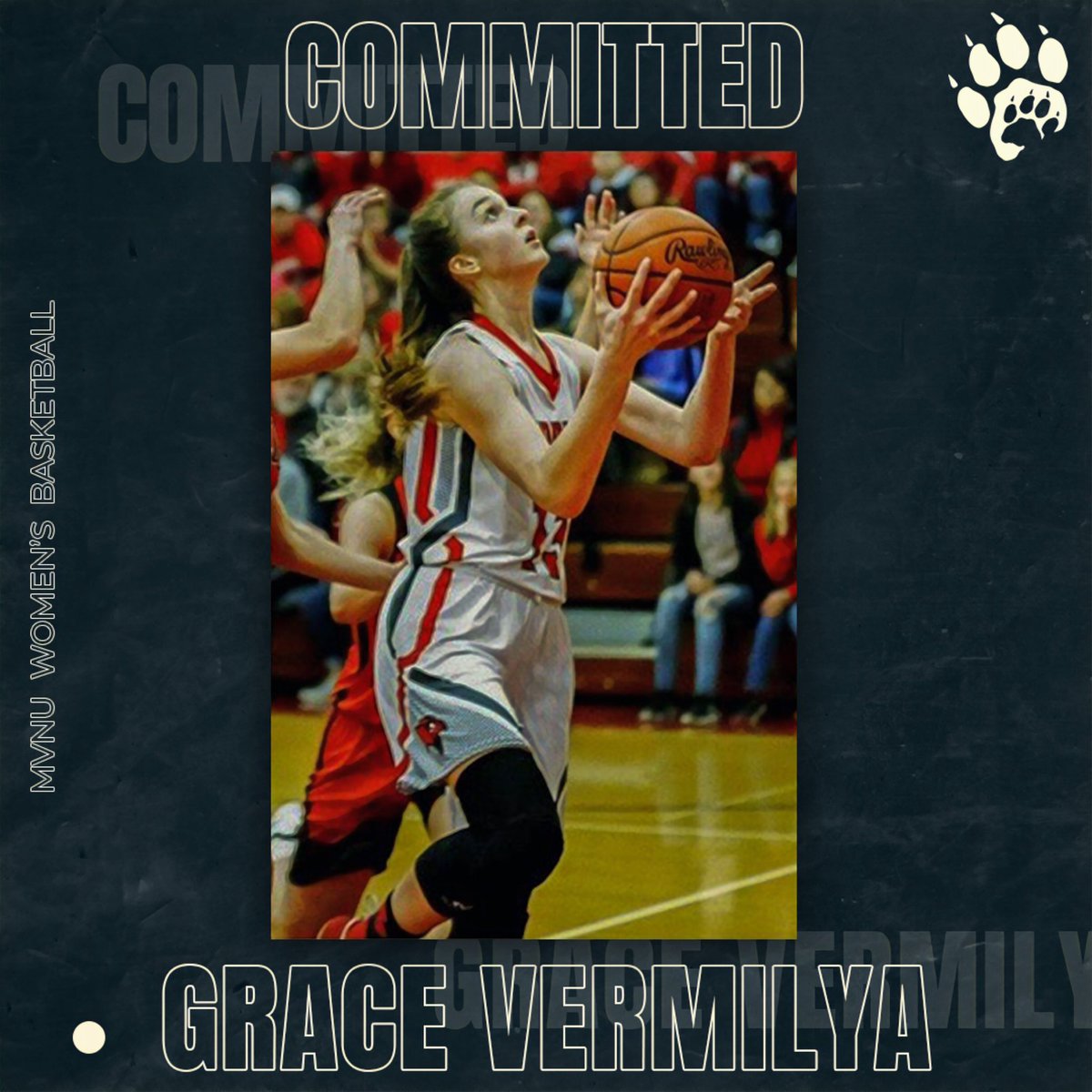 We have some more great news to share! We are also very excited to announce the commitment of post Grace Vermilya from Loudonville HS! Grace will be a great fit on our team on and off the floor as well! #GRIT