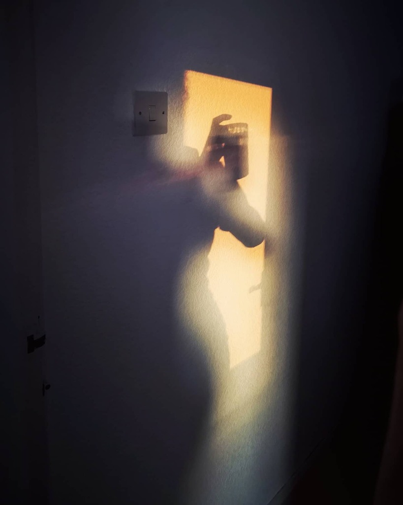 tracypwright's tweet photo. Like a ghost. Catching some late light after the first day back on campus. #shadow #shadowportrait #pose #sunlight #photography #theartofobservation https://t.co/9RMFnCGruq https://t.co/UhSdj6GZiA