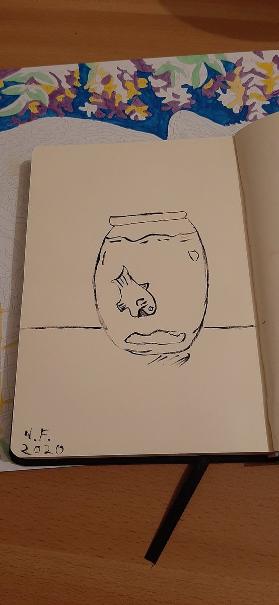 LavenderG20's tweet photo. I've done worse. Not bad for a first time. ##firsttimeartist #sligo https://t.co/jw0498ZcRK