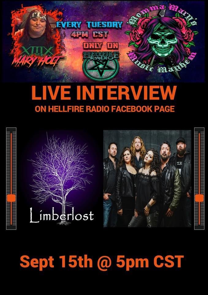 Hellfireradio61's tweet photo. Catch Momma Mary’s Music Mayhem tonight with these special guests starting at 4pm CST on @Hellfireradio61 facebook LIVE! https://t.co/6pSUU2Bj0i