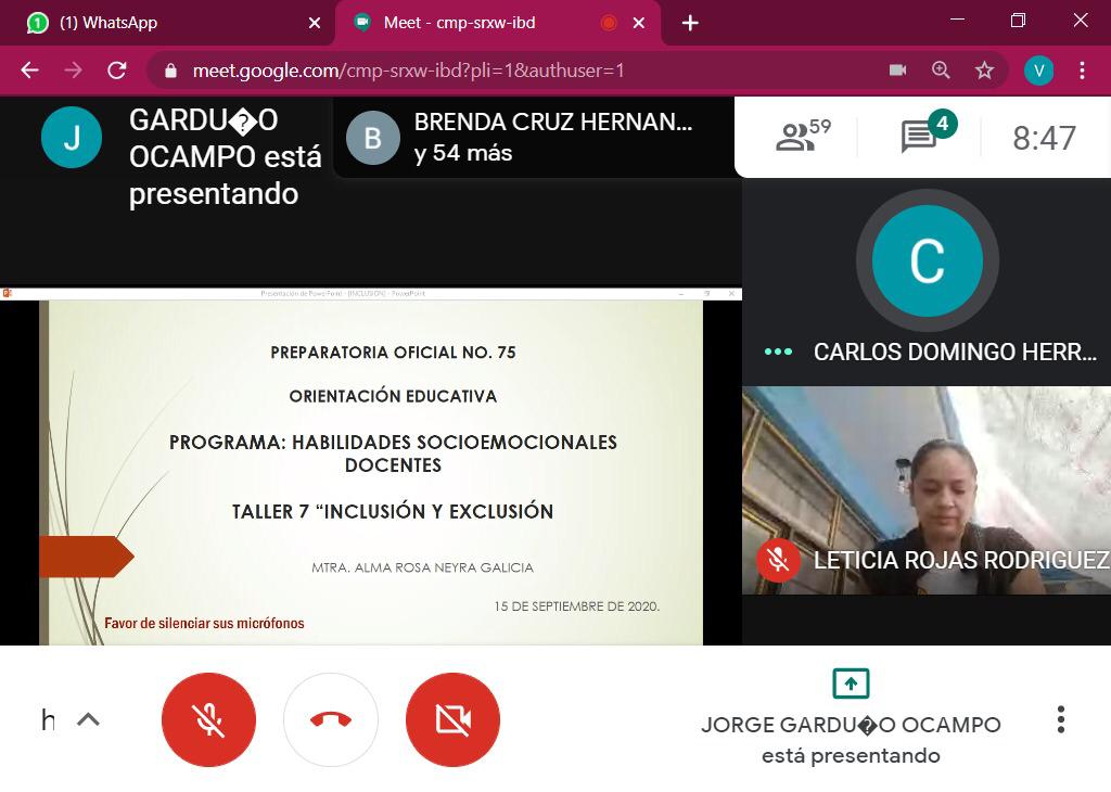 epoem75's tweet photo. Directivos, orientadores y docentes en reunión general de trabajo para especificar características de clases en Classroom para recibir a nuestros alumnos
#Orgullo75
@alfredodelmazo
@alexfedezcam
@SEMSedomex
@israeljeronimol
@EdomexDgfa
@HectorUlisesCG1 https://t.co/fIs6gbDExb
