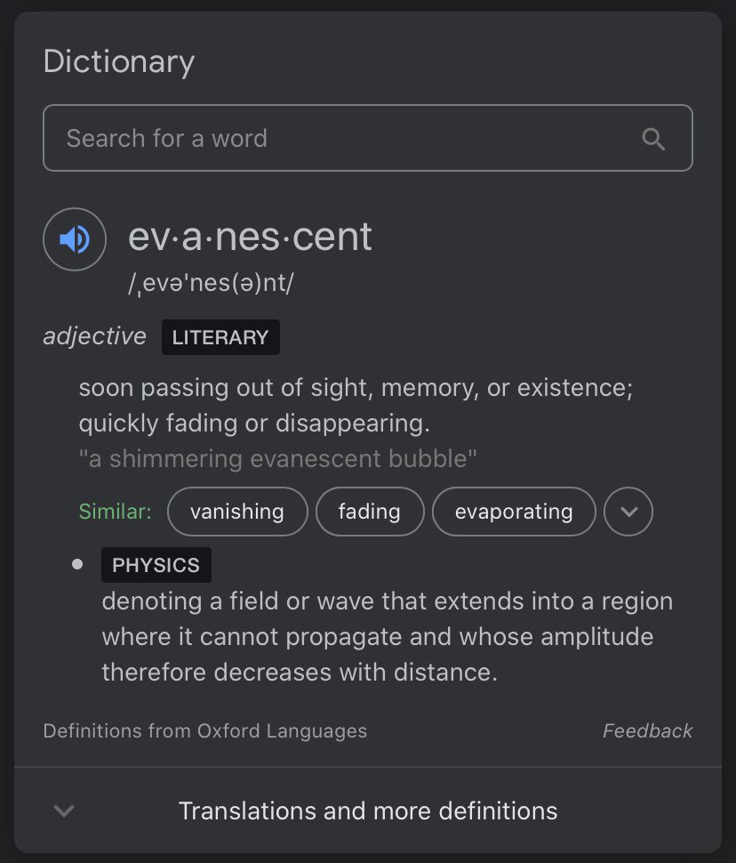 steganiesaurus's tweet photo. So Evanescence really was evanescent huh https://t.co/NXrU1s0s3N
