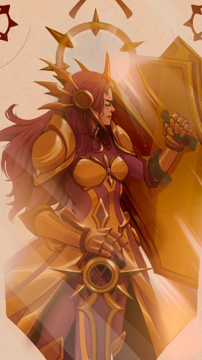 RuneterraBrasil's tweet photo. "O sol sempre se erguerá!" ☀️

Convidamos o artista brasileiro @omatholiv para ilustrar a Leona, uma das novas Campeãs da expansão Chamado da Montanha!🌌

📲 Baixe e jogue agora em https://t.co/ftqJtmcfXD. https://t.co/Bn6axrT90D