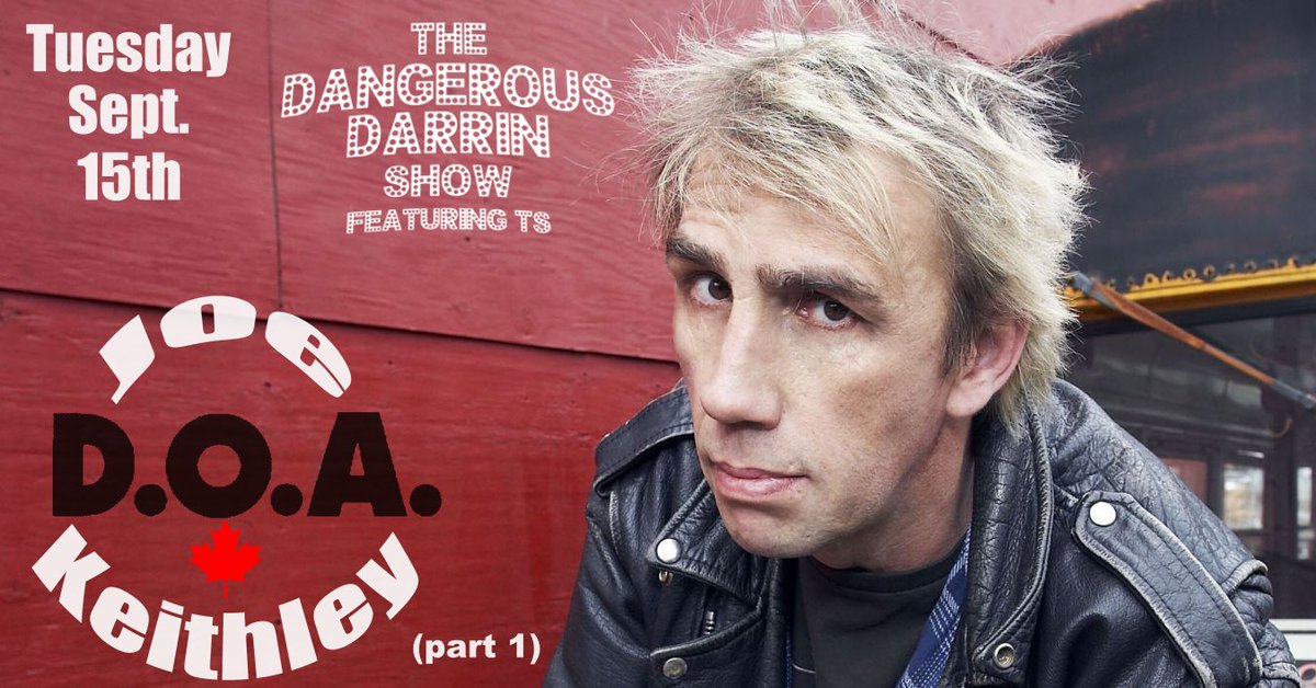 DangerousD_Show's tweet photo. TODAY check out (part 1) of my chat W/ @DOAJoe singer/guitarist for #Canadian #punk legends #DOA on The @DangerousD_Show - @idobiradio
Thx: @iHeartRadio @UltimateEarsPro @getkeeps @VANS_66 @sE_Electronics  
4P, 7E
Tune in:
https://t.co/0BjJygniHB
#JoeyShithead #punk #hardcore81 https://t.co/4lvBCLaOGt