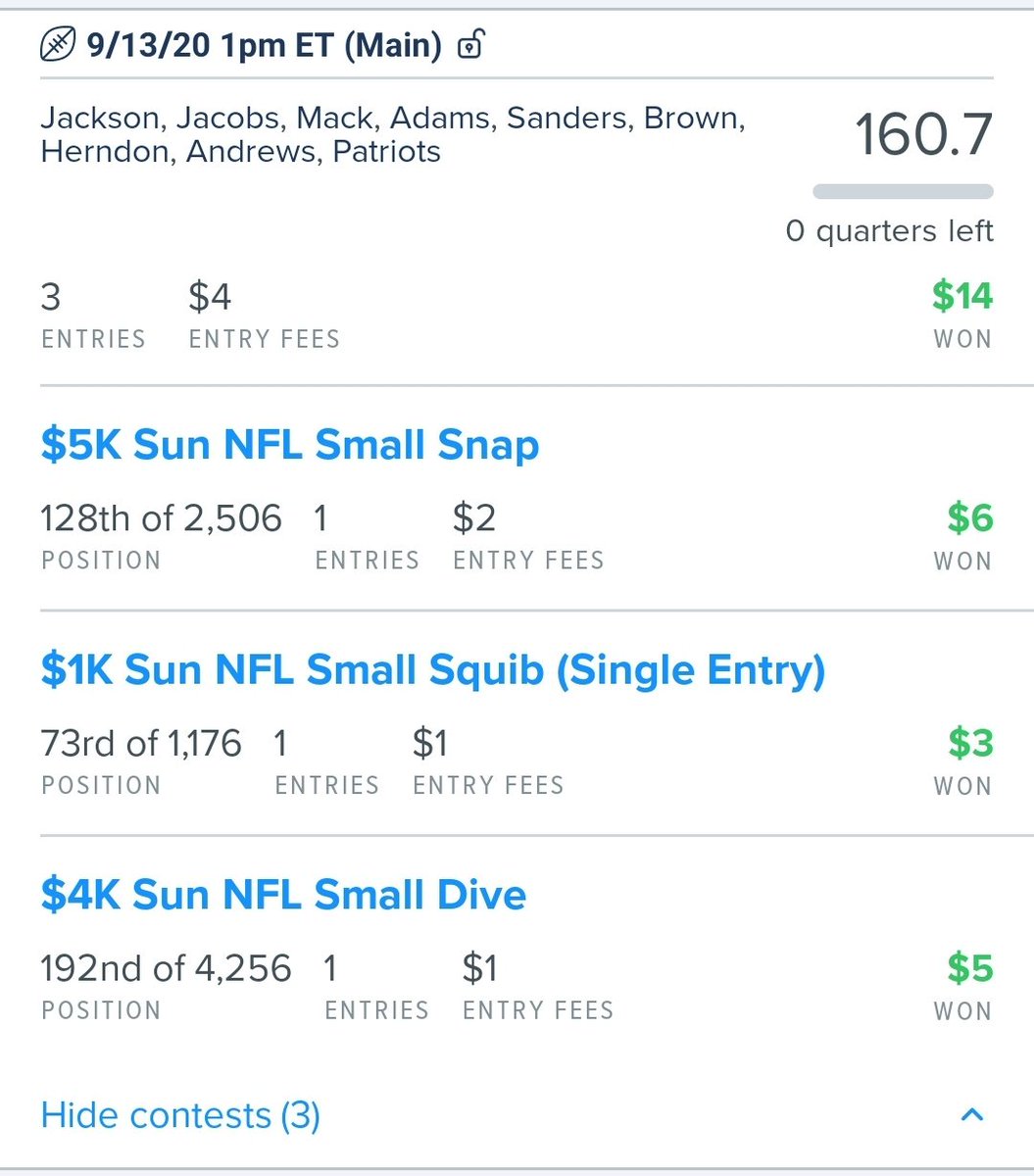 FantasyGrits's tweet photo. #DFS #NFL #fanduel 

Good 1st week in the #Gritskitchen saw some of those loaded #cheesegrits🧀🍚 we all love. You want to eat with us come hop in the discord #letsalleat

#Fantasygrits🔥🍚 https://t.co/AALglFe5WA