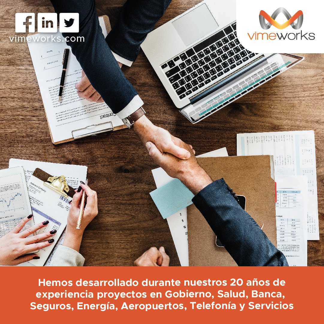 vimeworks's tweet photo. Contamos con un amplio catálogo de proyectos en nuestros 20 años de trayectoria #ecuadortech #nodeJS #html5 #java #solucionestecnologicas #desarrolladores #devs #database https://t.co/q73V8HbkVL