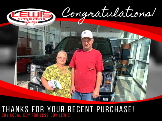 LewisChrysler's tweet photo. Congratulations on your recent purchase from Lewis and thanks for choosing to shop local in the cities we serve! #buylocal #buyforless #buylewis #usedcars #newcars #haysks #dodgecityks #gardencityks #liberalks #topekaks #lewismotors #lewisautomotivegro ... https://t.co/kA4WMtByU9 https://t.co/3m8rx1l7LR