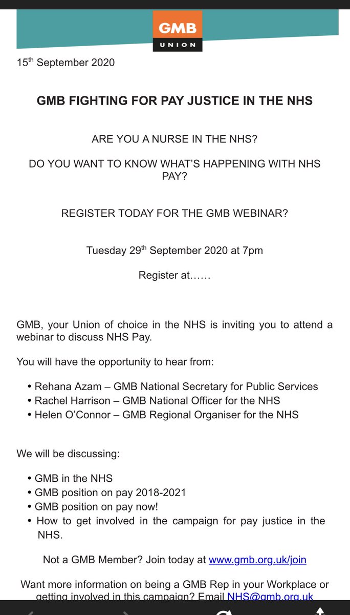 Very important #nhspay15 meeting coming up 4 all nhs healthcare workers!👇👇👇 @jannerinsussex @PaulMaloneyGMB @Robbi_K_ @RHarrisonGMB @GMBSouthern @PaulMaloneyGMB @PaulTurner2502