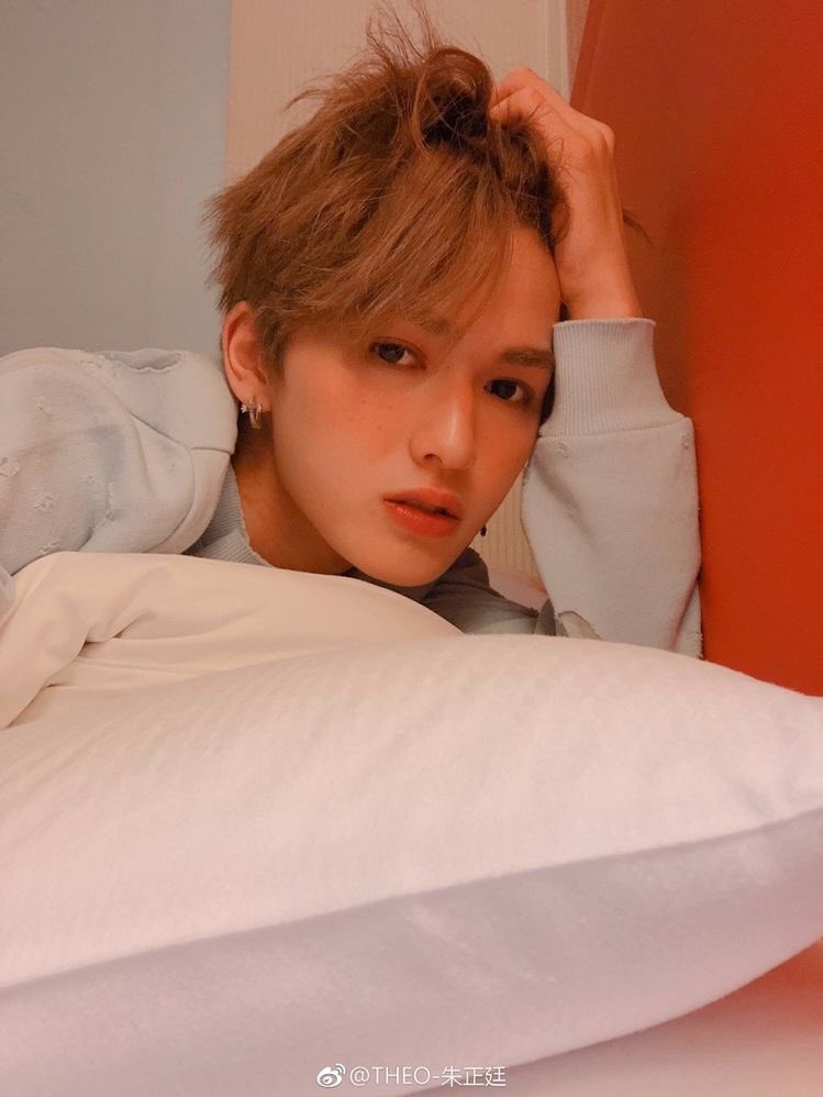 Zhu Zhengting-Main Dancer, Lead Vocal-Birthday: March 18, 1996-Fandom Name: Pearl Candies-Member of NEXT (leader)-Participated in p101 s2-Cat allergy yet owns 5 cats -Likes swimming and reading novels-Clumsy and easily scared-Aerobatics !-Has has abs since he was 12
