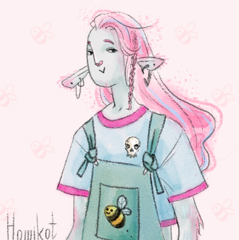 Caduceus in funny overalls
#criticalroleart #criticalrolefanart #caduceusclay