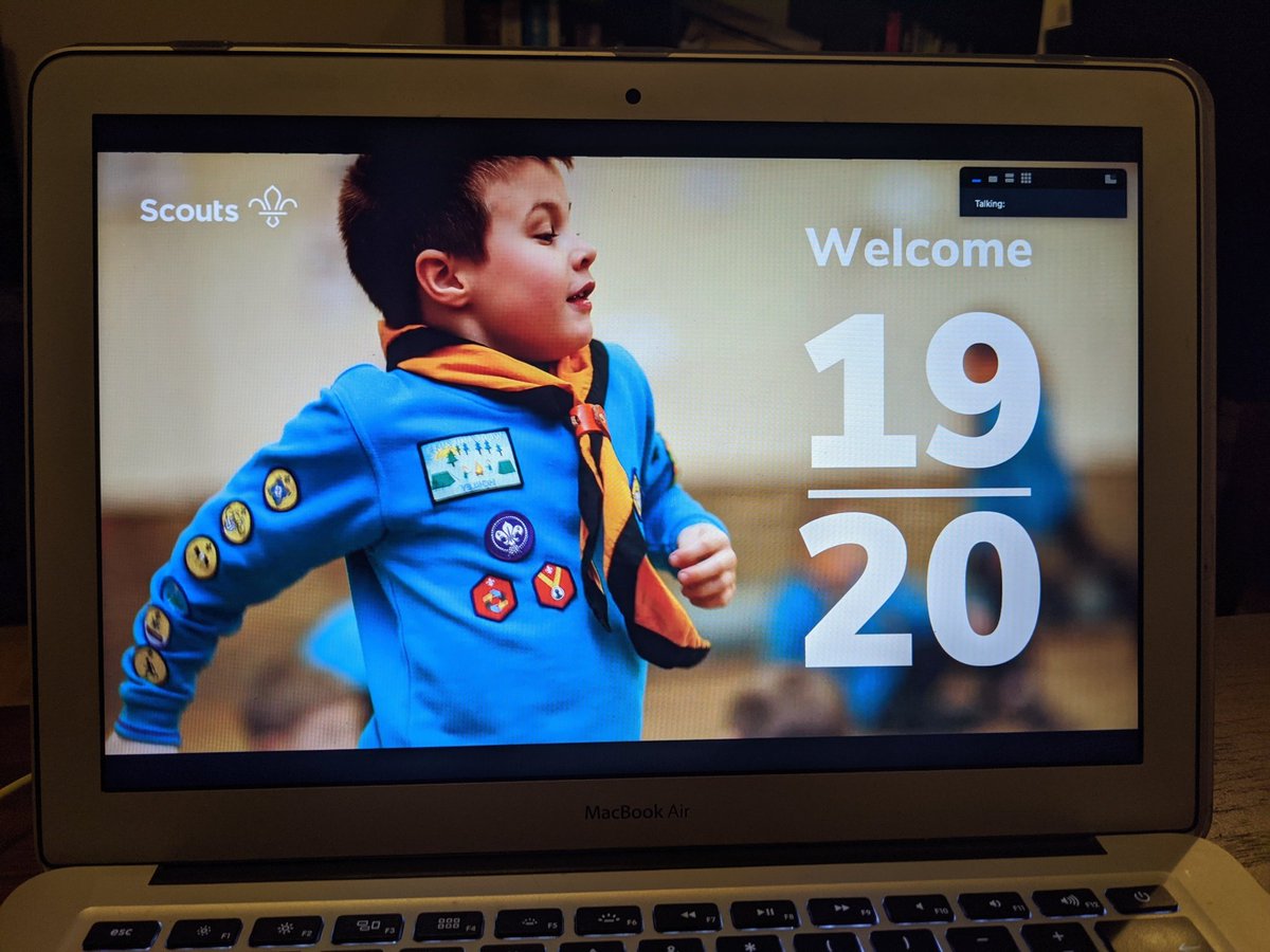 Tuned in and ready for the <a href="/AvonScouts/">Avon Scouts</a> AGM! Excited to hear from <a href="/AxeScoutsDYC/">Joey Hurst DYC</a> about his journey and to learn more about what's happening in the County!