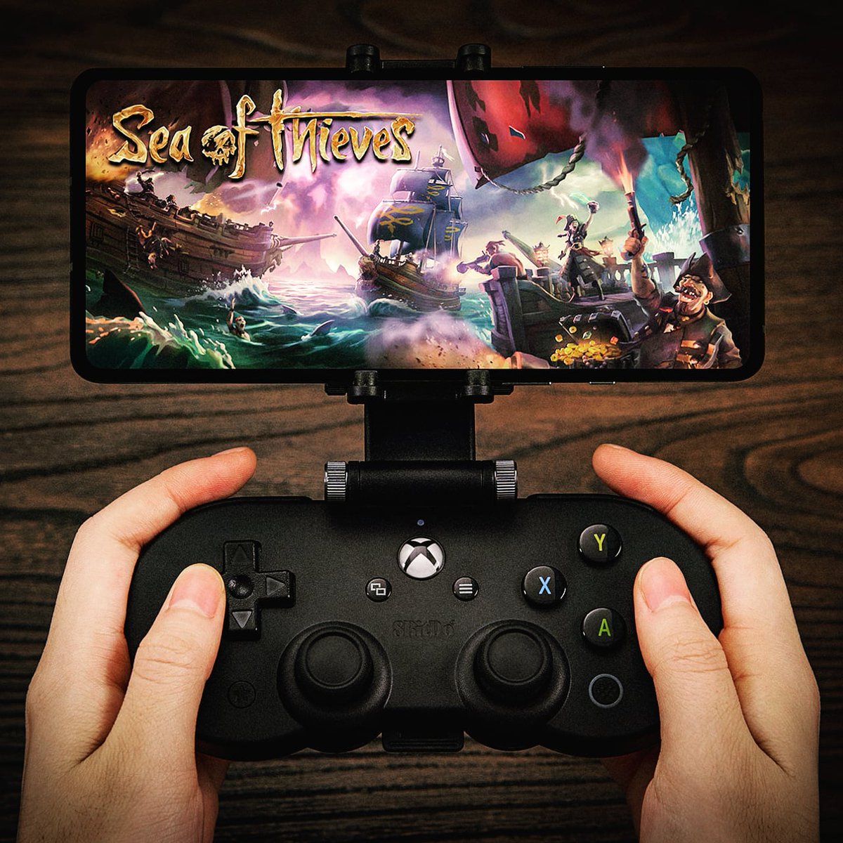 AT0MAC's tweet photo. I'm officially excited about this 😍
I pre-ordered a @8BitDo #sn30pro for #XboxCloudGaming to use on my #Android phone
Around 10 days till I have it 🚚
#xboxgamer #neversettle #xboxapp #gamepass #gamepassultimate #gamer #mobilegaming
@XboxGamePass #SeaOfThieves #BeMorePirate https://t.co/PtS7qJoCnb